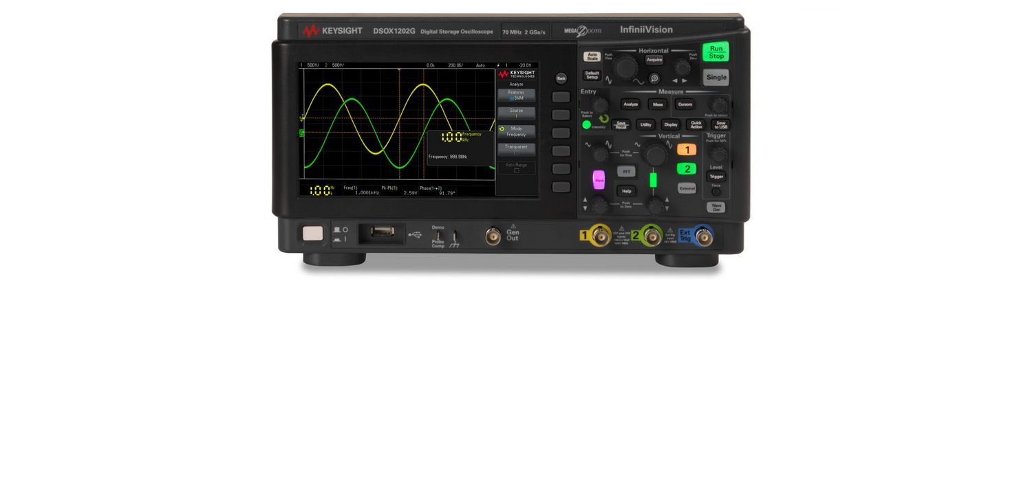 Nová generace 2kanálových osciloskopů Keysight DSOX1000: Špičková technologie za dostupnou cenu