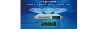 All-new DC power supply Chroma 62000E with up to 3x 1,7 kW output in 1U!