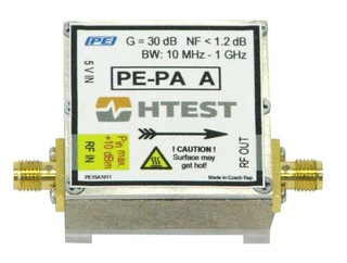 Nové vysokofrekvenční předzesilovače H TEST PE-PA napájené přes USB