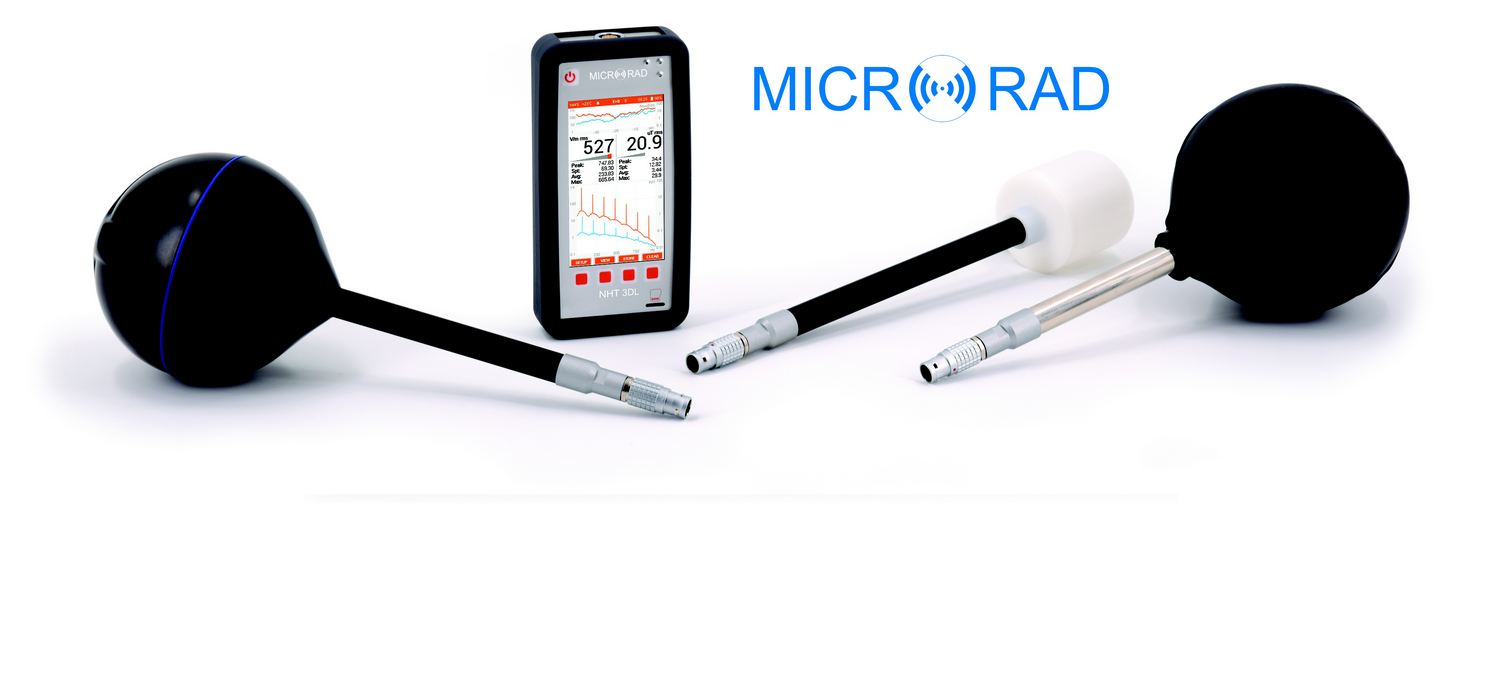 Analyzátor Microrad NHT 3DL – Nový referenční měřič elektromagnetického pole dle direktivy 2013/35/EU