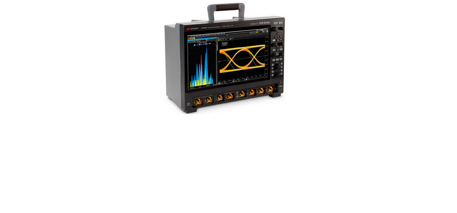 Nové mixed signal osciloskopy Keysight Infiniium EXR-Series