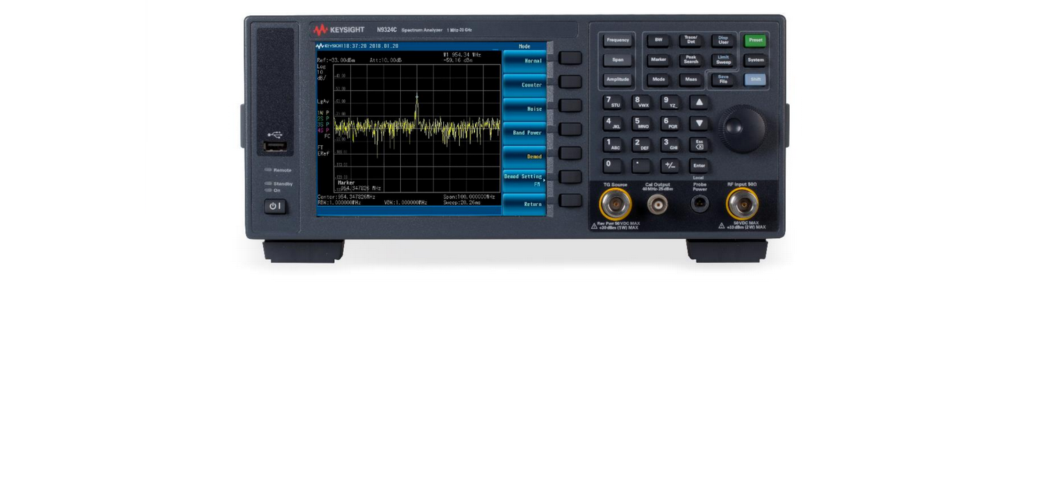 Keysight N9320C spectrum analyzers