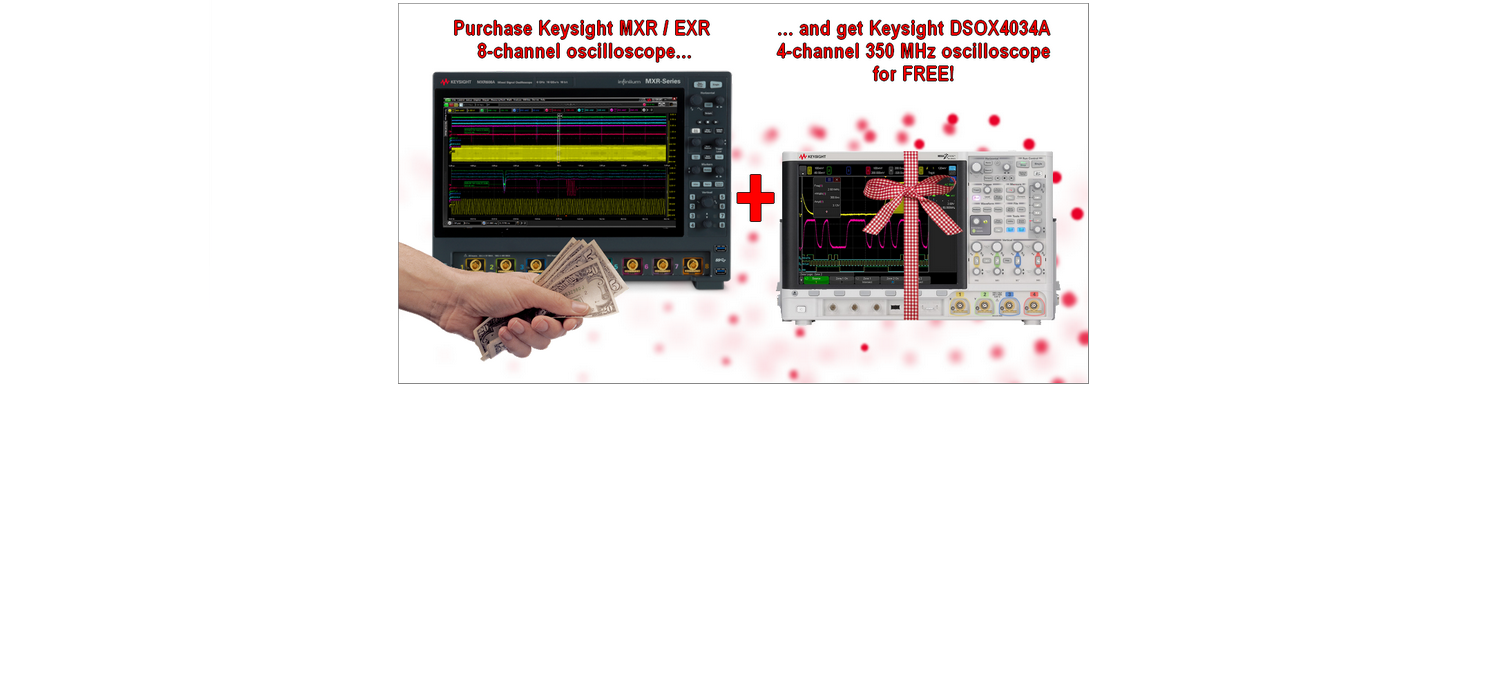 Two oscilloscopes for the price of one!