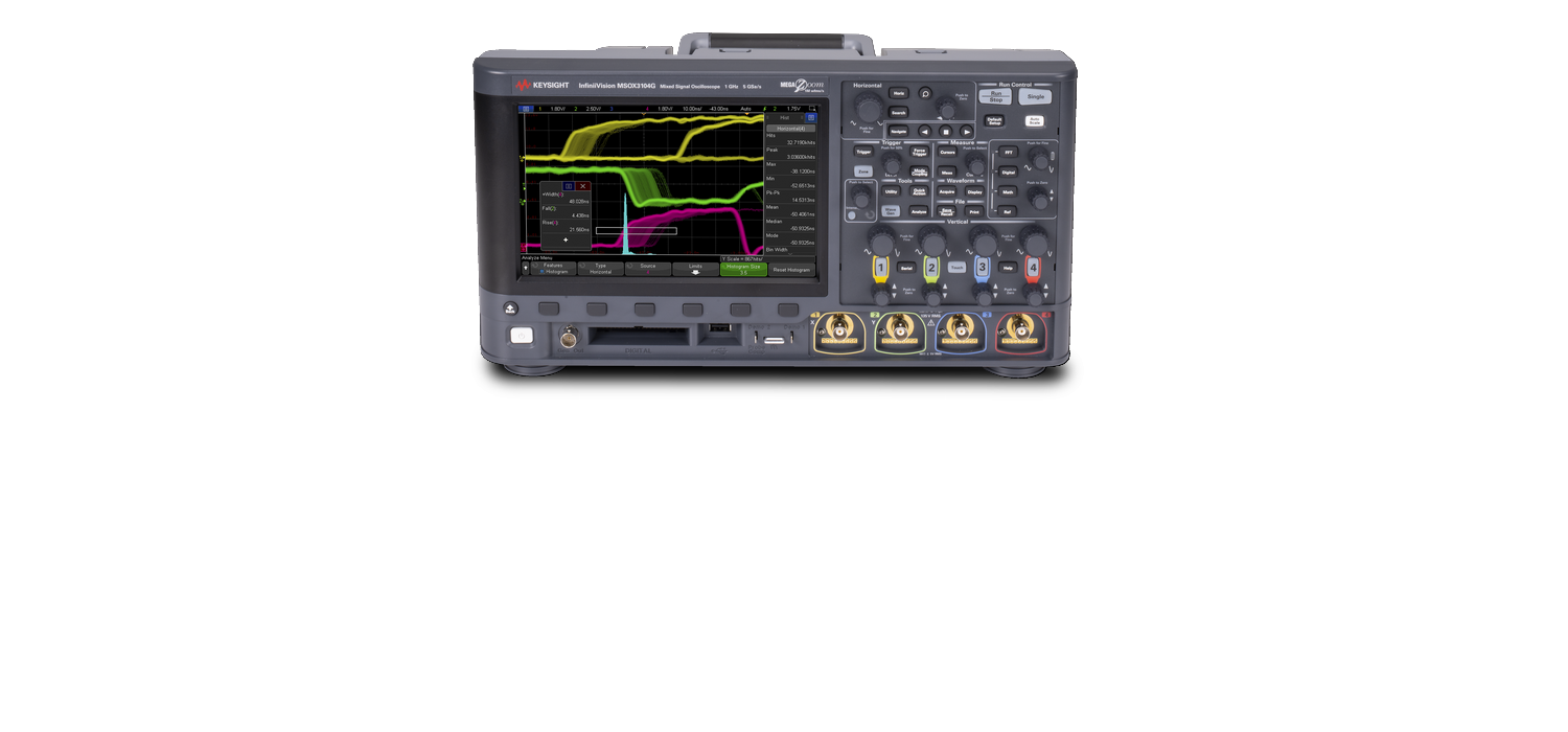 Nové osciloskopy Keysight InfiniiVision 3000G