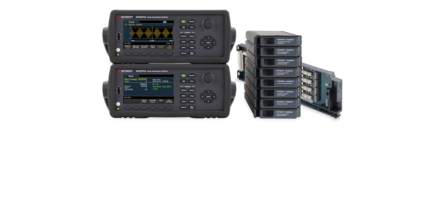 Měřicí ústředny Keysight DAQ970A/973Anyní se slevou 15%