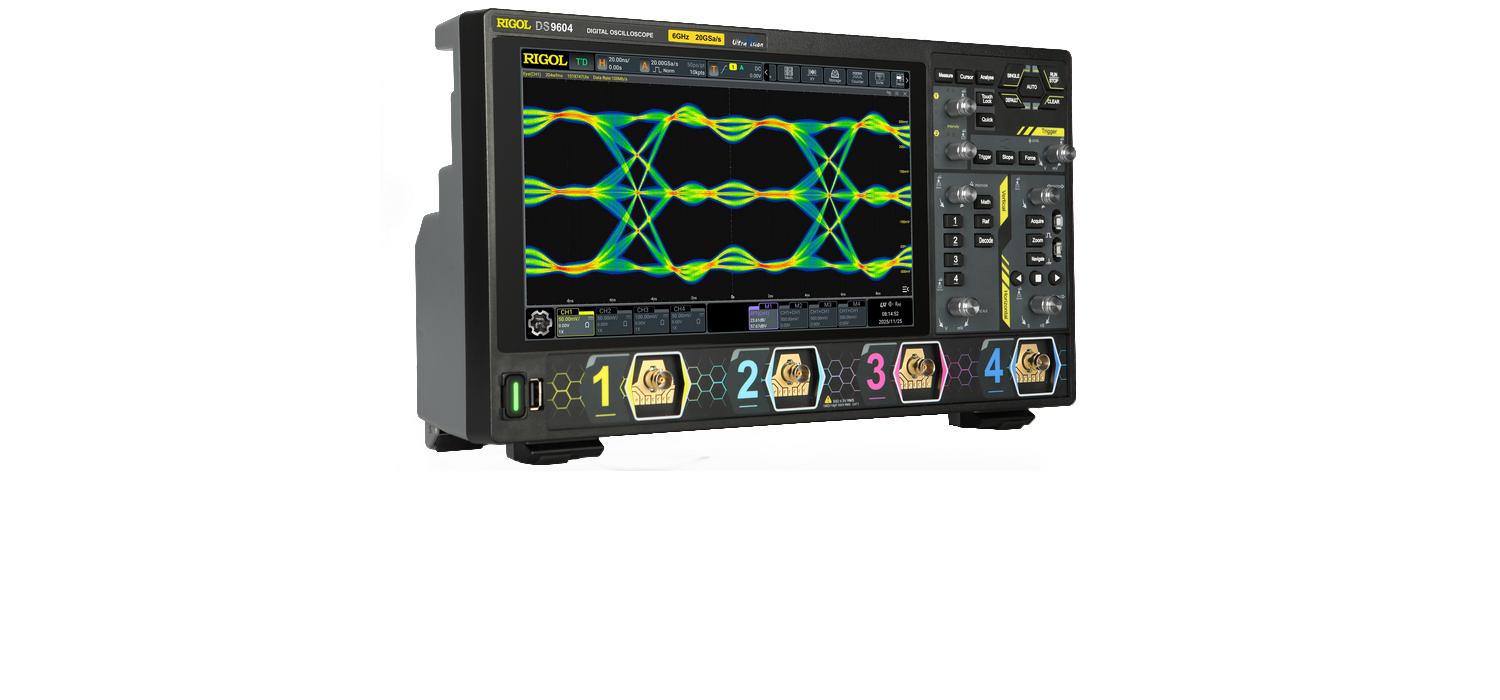 Nové osciloskopy Rigol DS9000