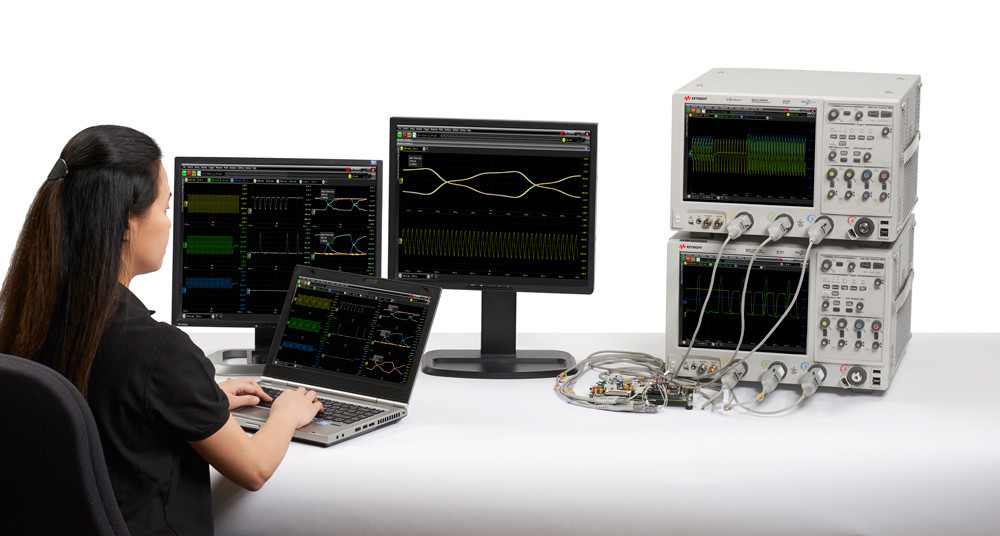 Aplikace Keysight MultiScope – “postavte” si vysokorychlostní osciloskop až se 40-ti kanály