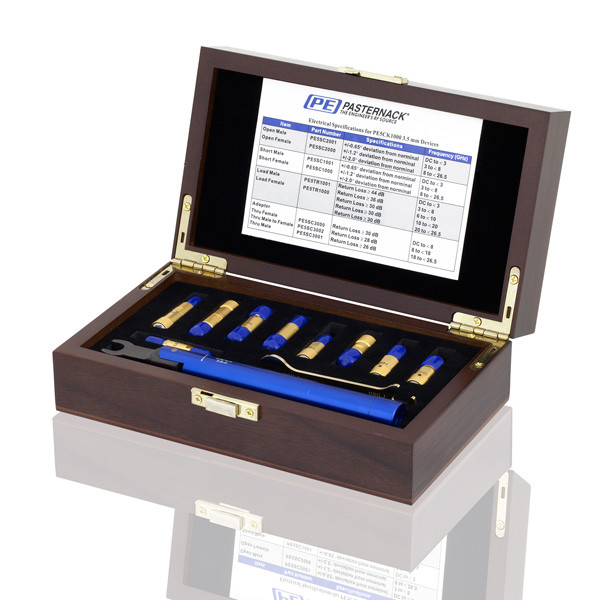 New 50 and 75 Ohm Calibration Kits Include Short Circuit, Open Circuit, Load and Thru Components Operating Up to 26.5 GHz 