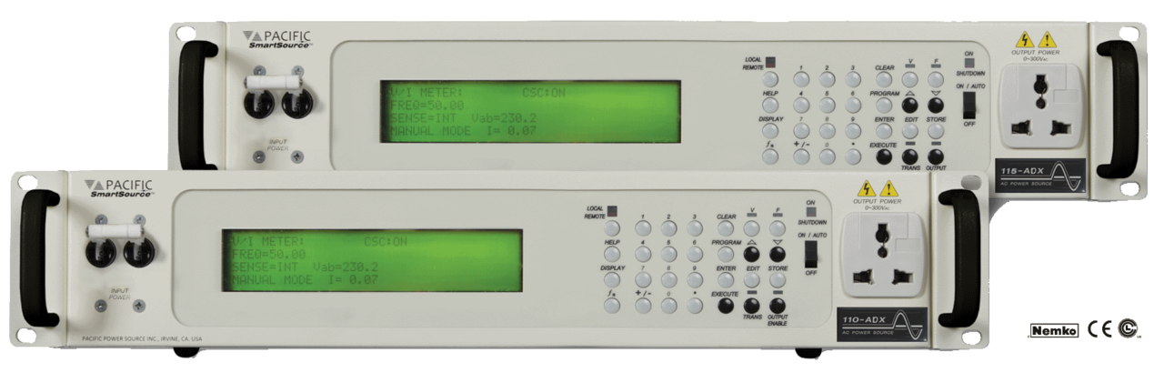 New Single Phase AC Power Sources for ATE Test Systems