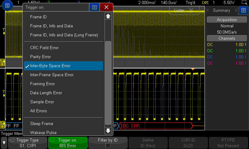 Keysight Technologies Introduces the First CXPI Triggering, Decode Options for Oscilloscopes